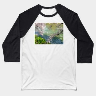 River Blossom Baseball T-Shirt